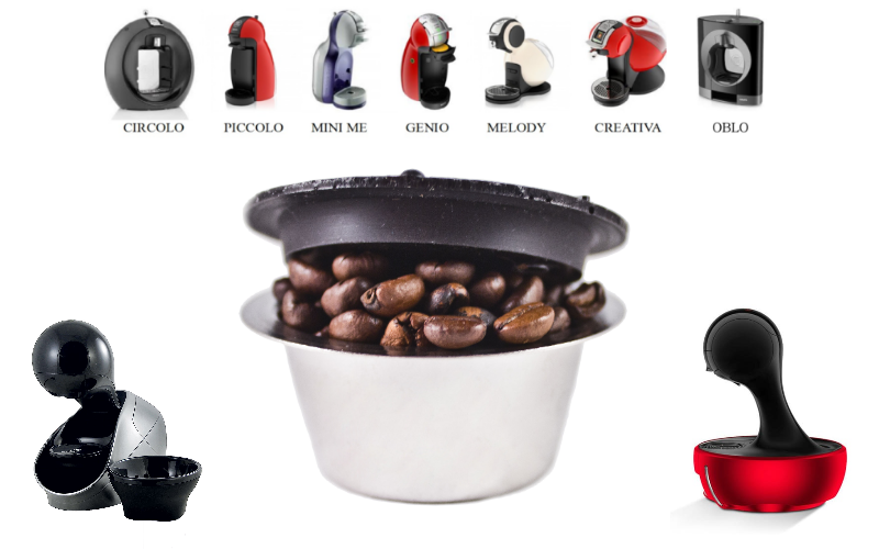 Capsule rechargeable machines Dolce Gusto® - Ulule